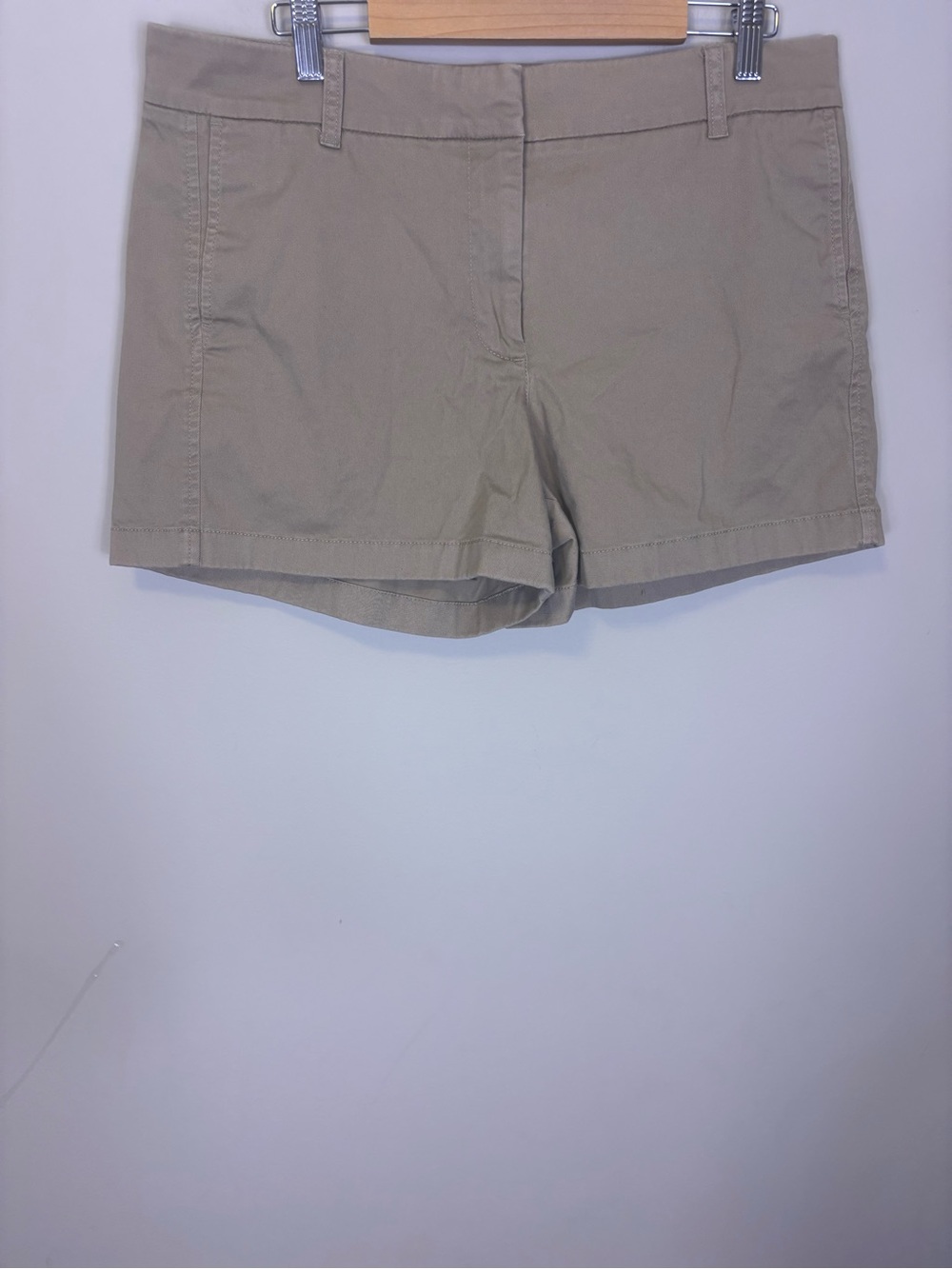 J. Crew Tan Cotton Chino Shorts Women’s 12